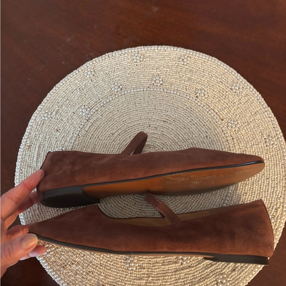 Madewell Brown Suede Flats - Picture 7 of 8